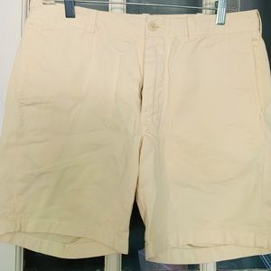 Light yellow J crew shorts